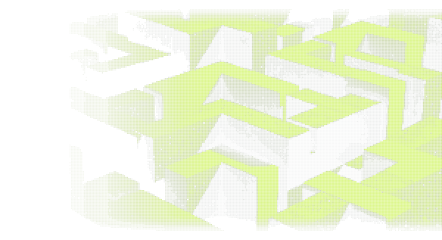 Béton en trame de points